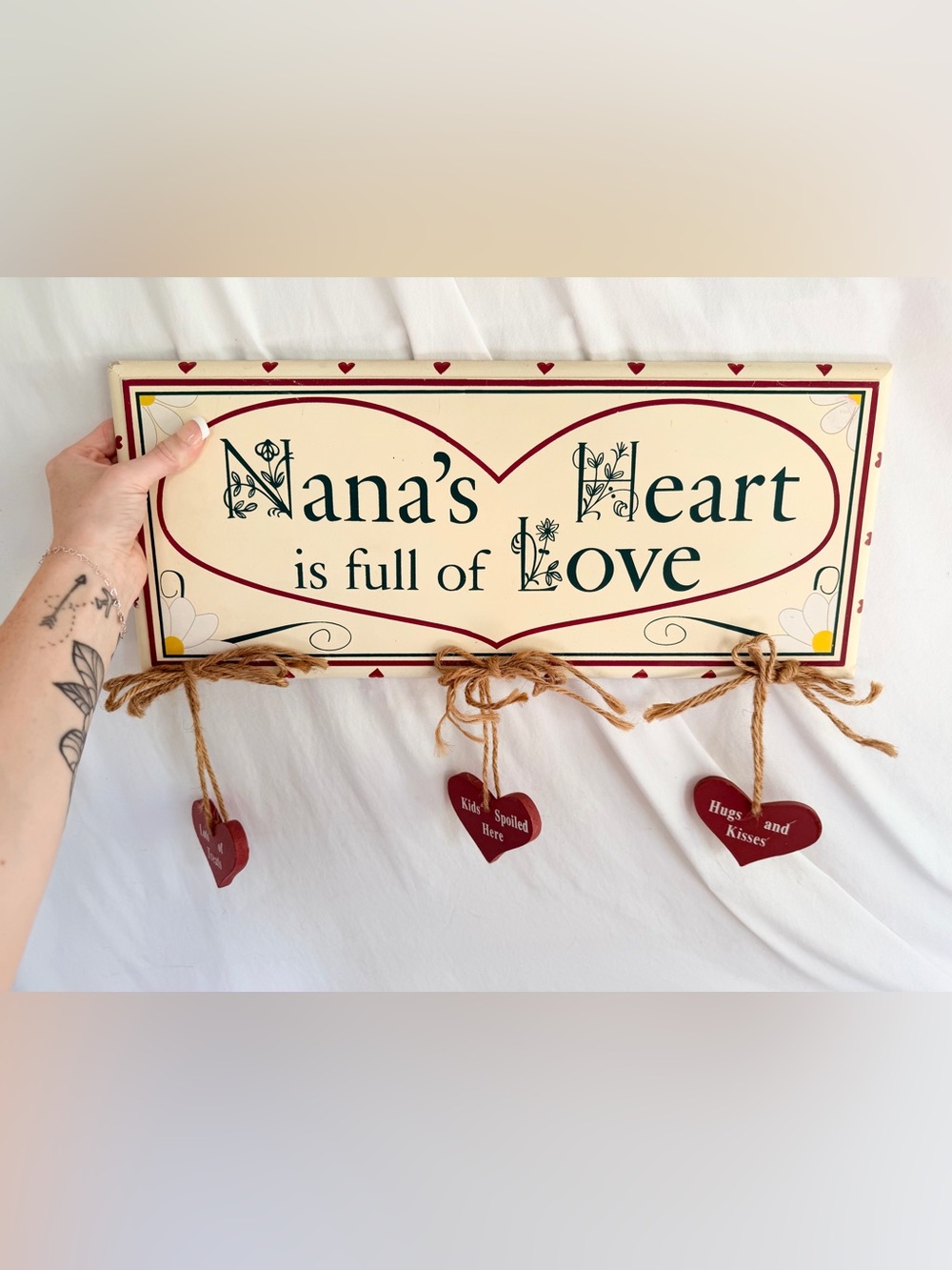 Nana’s Heart Wall Plaque